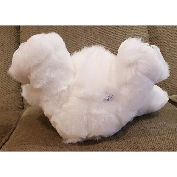 Tb Toy Trading Co Large Rabbit with Appliqued and Embroidered Floral Feet - Picture 5 of 12